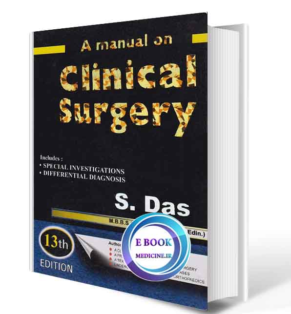 دانلود کتاب  A Manual on Clinical Surgery  2018(ORIGINAL PDF)